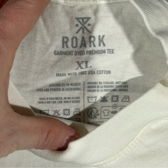 White Roark Expeditions Forever Roaming T Shirt Mens XL Short Sleeve #1277 - Picture 5 of 8